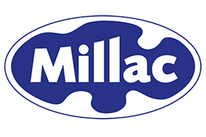Millac kasvirasvasekoitteiden ja meijerituotteiden logo