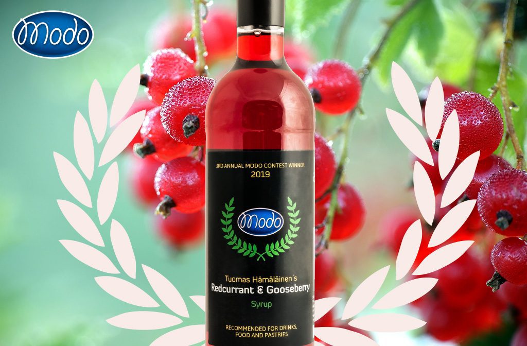 Modo-redcurrant & gooseberry-siirappi