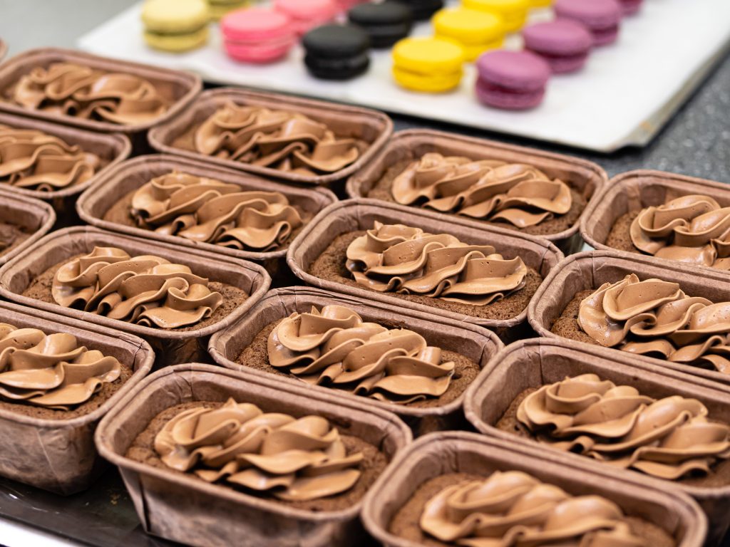 Juustokakkuja joiden valmistuksessa käytetty Millac -tuotteita